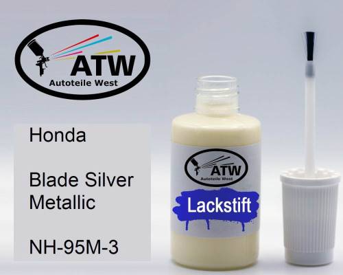 Honda, Blade Silver Metallic, NH-95M-3: 20ml Lackstift, von ATW Autoteile West.